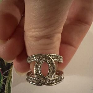 Bling Ring ❤️JUST IN ❤️Silver Crystal Ring